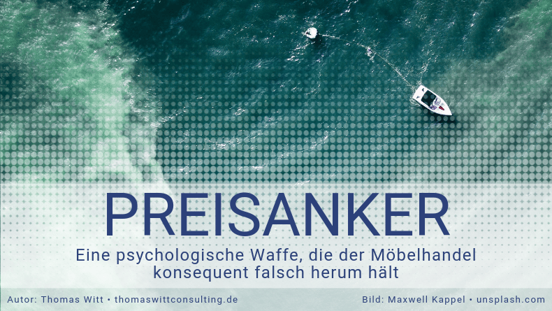 Preisanker-Ankerpreise-Preispsychologie Möbelhandel Thomas Witt
